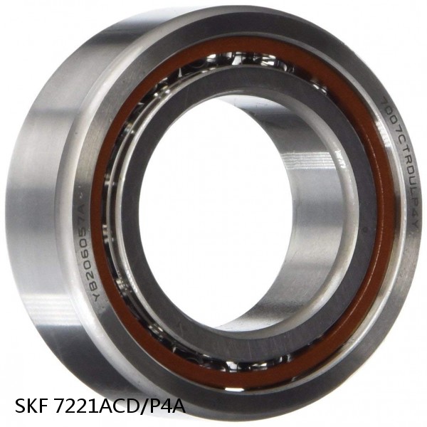 7221ACD/P4A SKF Super Precision,Super Precision Bearings,Super Precision Angular Contact,7200 Series,25 Degree Contact Angle