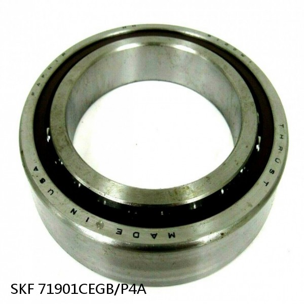 71901CEGB/P4A SKF Super Precision,Super Precision Bearings,Super Precision Angular Contact,71900 Series,15 Degree Contact Angle