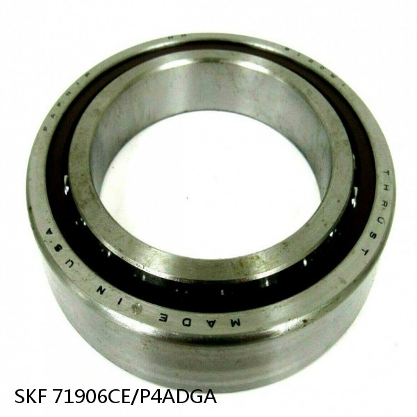 71906CE/P4ADGA SKF Super Precision,Super Precision Bearings,Super Precision Angular Contact,71900 Series,15 Degree Contact Angle