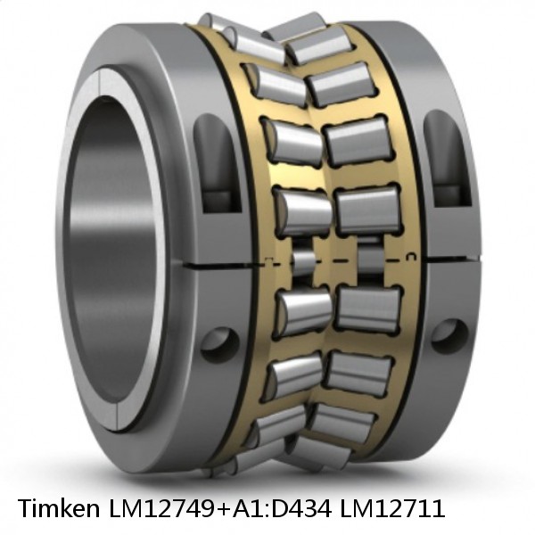 LM12749+A1:D434 LM12711 Timken Tapered Roller Bearing Assembly