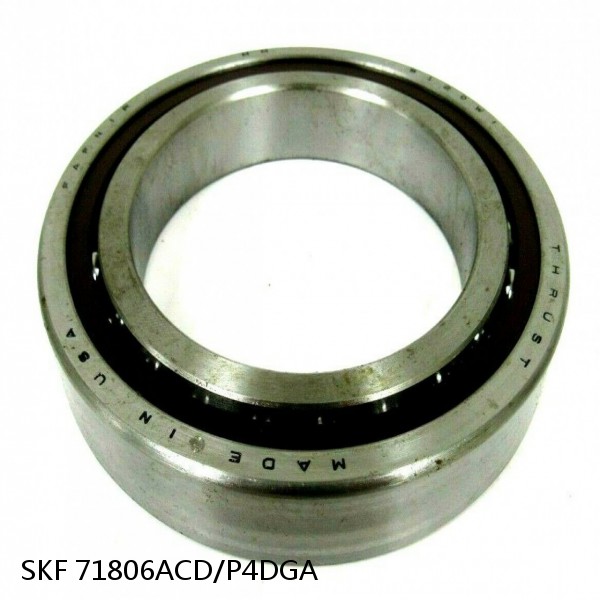 71806ACD/P4DGA SKF Super Precision,Super Precision Bearings,Super Precision Angular Contact,71800 Series,25 Degree Contact Angle