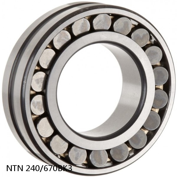 240/670BK3 NTN Spherical Roller Bearings